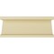 Ekena Millwork Moulding, Polyurethane, 94-1/2 in L, 9-5/8 in H MLD10X06ST - alternate 2